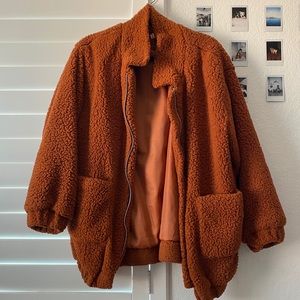 Princess Polly Teddy jacket.